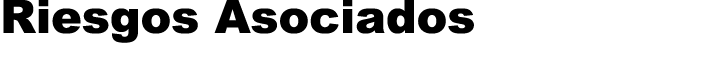 Riesgos Asociados