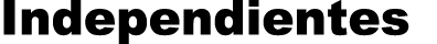 Independientes