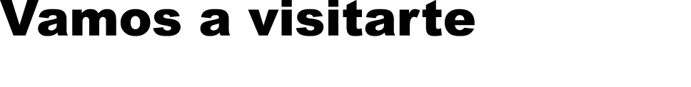 Vamos a visitarte 