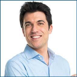 Happy Young Man Isolated On White Background