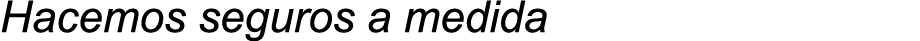 Hacemos seguros a medida 
