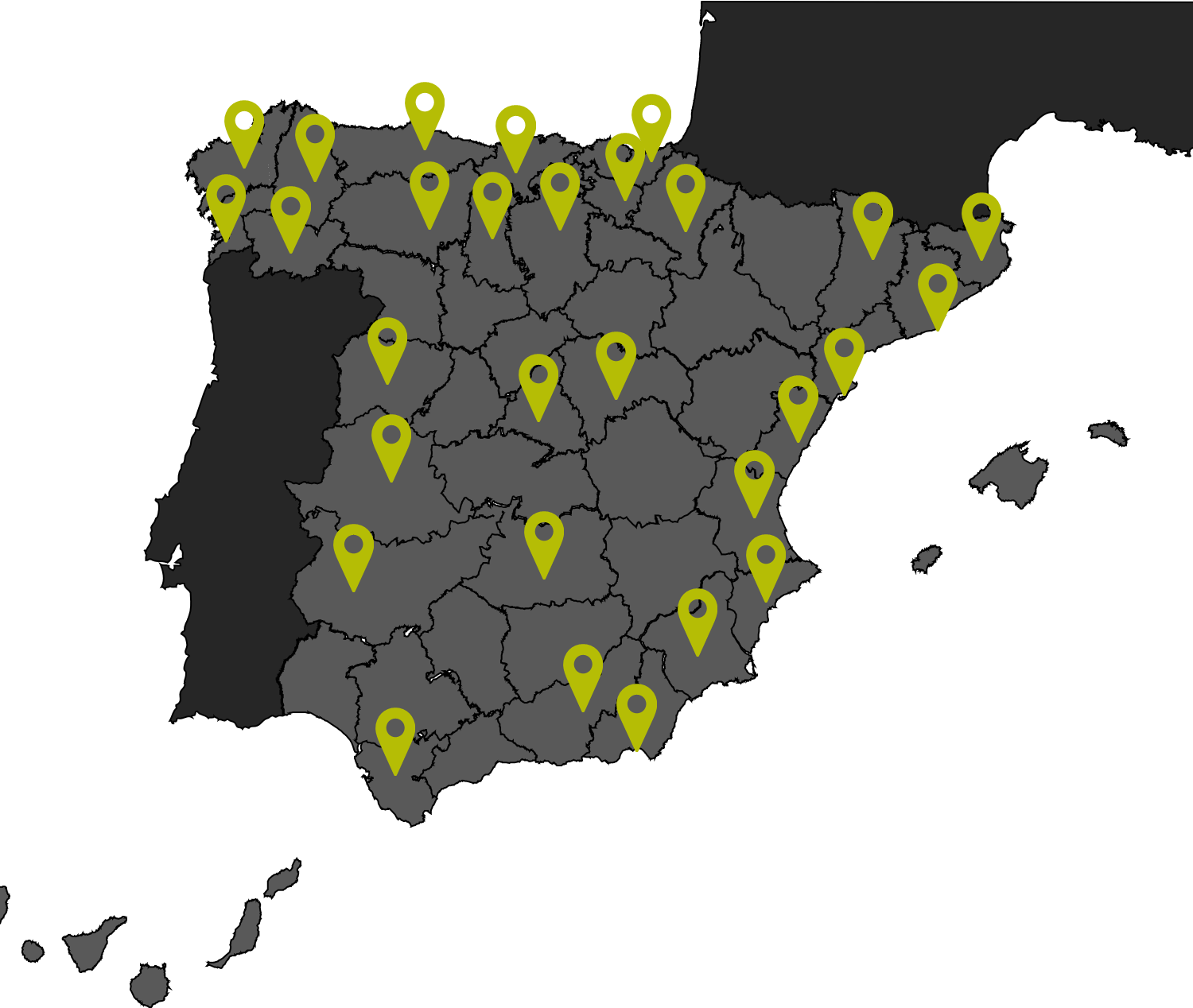 Mapa_sucursales y franquicias Mapa_sucursales y franquicias